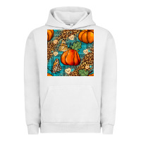 Pigment Lunar Rock pumpkin and butterfly seamless pattern Urban Hoodie - BundleAndBundleShop