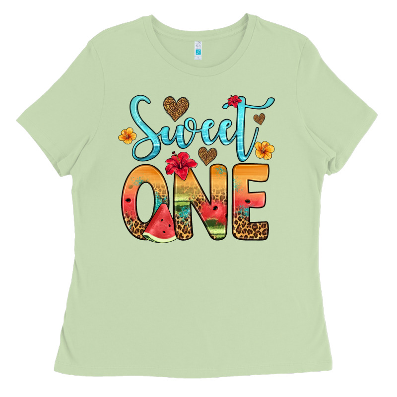 Sweet One Watermelon Ladies Tee by Artiststas | Teevron