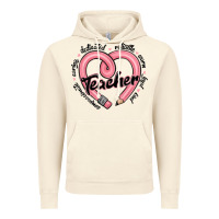 Vintage Artic valentine's day pencil heart teacher quotes Vintage Hoodie - MaliasSmallBusiness