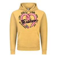 Vintage Mustard valentine's day pencil heart teacher quotes Vintage Hoodie - MaliasSmallBusiness