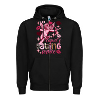 Black Cupid's dating service Valentine's Day Zipper Hoodie - HowdyJamesFarm