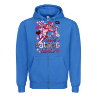 True Royal Cupid's dating service Valentine's Day Zipper Hoodie - HowdyJamesFarm