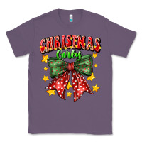 Lavender festive holiday bow design Classic Tee - CowhideDigitalArt