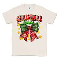 Natural festive holiday bow design Classic Tee - CowhideDigitalArt