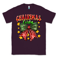 Plum festive holiday bow design Classic Tee - CowhideDigitalArt