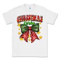 White festive holiday bow design Classic Tee - CowhideDigitalArt