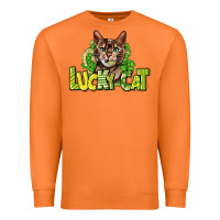 Carrot Lucky cat St. Patrick's Premium Sweatshirt - HowdyJamesFarm