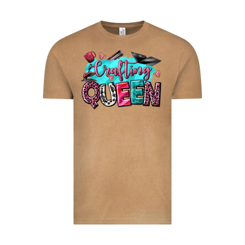 Crafting Queen Vintage Tee by NancyCooperArtShop | Teevron
