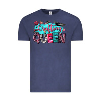 Vintage Denim crafting queen Vintage Tee - NancyCooperArtShop