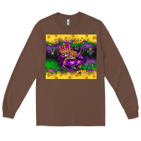 Chestnut mardi gras lips Long Sleeve Tee - LillyAllenDesigns