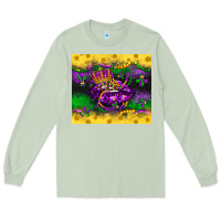 Matcha mardi gras lips Long Sleeve Tee - LillyAllenDesigns