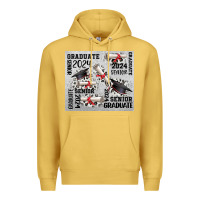 Antique Gold senior 2024 Premium Hoodie - CowGirlArtShop