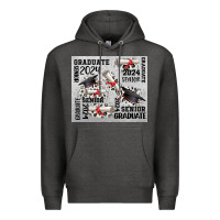 Charcoal Heather senior 2024 Premium Hoodie - CowGirlArtShop