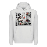 Dove Grey senior 2024 Premium Hoodie - CowGirlArtShop
