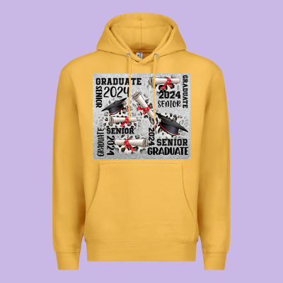 Senior 2024 Premium Hoodie Designed By Cowgirlartshop