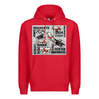 Red senior 2024 Premium Hoodie - CowGirlArtShop