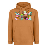 Meerkat Easter coffee cups Easter Day Heavyweight Hoodie - CowGirlArtShop