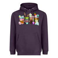 Plum Easter coffee cups Easter Day Heavyweight Hoodie - CowGirlArtShop
