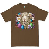 Cacao easter sheep eggs butterfly daisys leopard glitter wooden Premium Tee - Artiststas