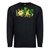 Black lucky pet  St. Patrick's Premium Sweatshirt - HowdyJamesFarm