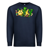 Navy lucky pet  St. Patrick's Premium Sweatshirt - HowdyJamesFarm