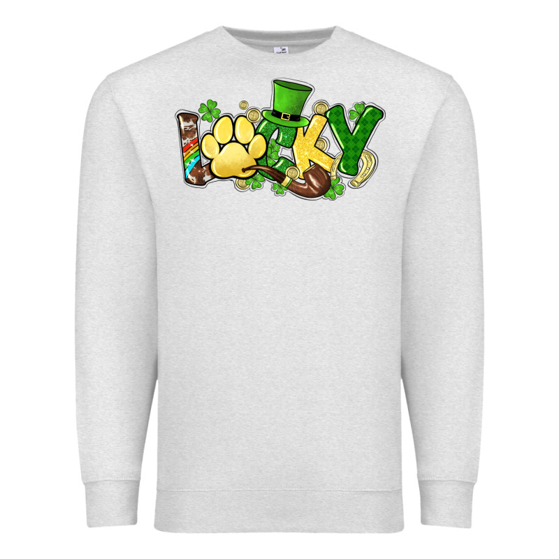 Lucky Pet  St. Patrick's Premium Sweatshirt by HowdyJamesFarm | Teevron