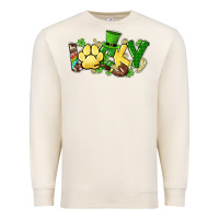 Sandshell lucky pet  St. Patrick's Premium Sweatshirt - HowdyJamesFarm