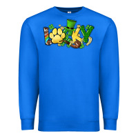 True Royal lucky pet  St. Patrick's Premium Sweatshirt - HowdyJamesFarm
