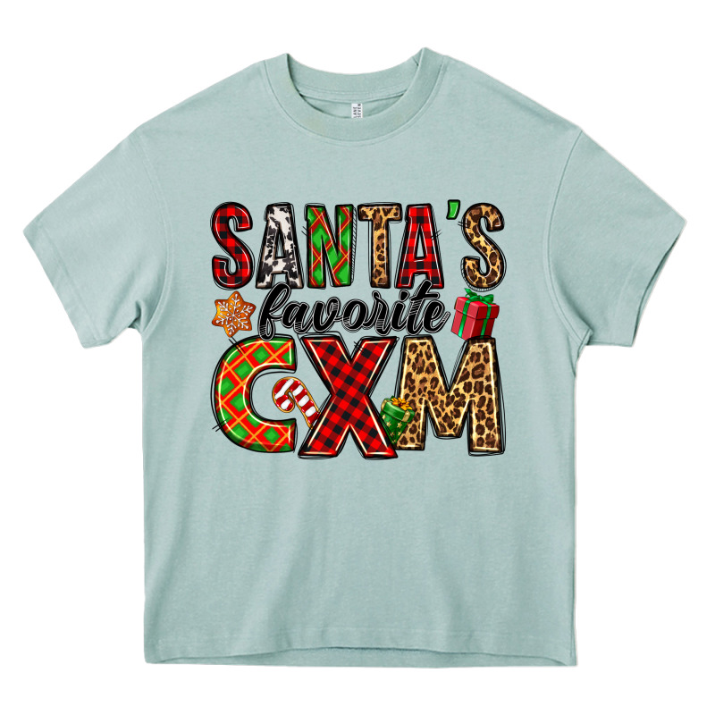 Santa's Favorite Cxm Heavy Core Tee by Jasminsmagicworld | Teevron