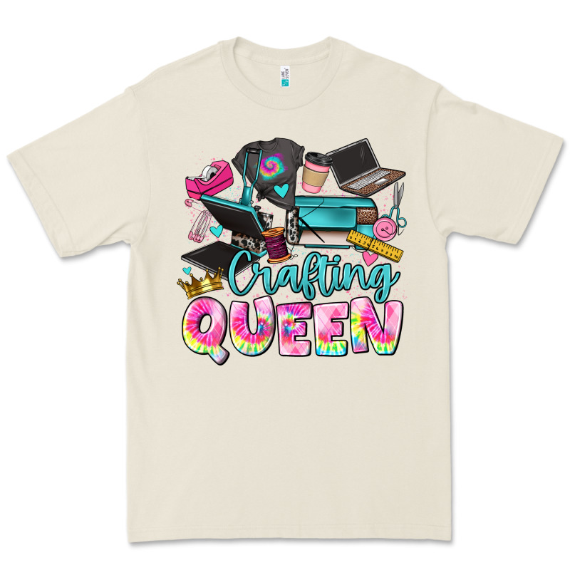 Crafting Queen Premium Tee by JahusDesignShop | Teevron