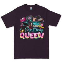 Plum crafting queen Premium Tee - JahusDesignShop