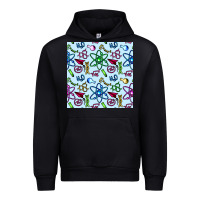 Black Science Teacher Seamless Pattern Urban Hoodie - BundleAndBundleShop