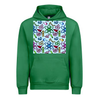 Emerald Science Teacher Seamless Pattern Urban Hoodie - BundleAndBundleShop