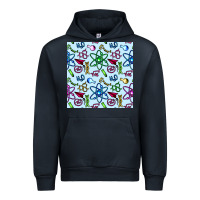 Navy Science Teacher Seamless Pattern Urban Hoodie - BundleAndBundleShop