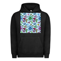 Pigment Black Science Teacher Seamless Pattern Urban Hoodie - BundleAndBundleShop