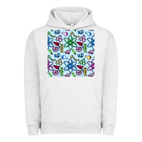 Pigment Lunar Rock Science Teacher Seamless Pattern Urban Hoodie - BundleAndBundleShop