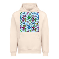 Sandshell Science Teacher Seamless Pattern Urban Hoodie - BundleAndBundleShop