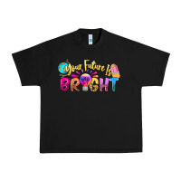 Black your future is bright Urban Heavy Tee - NancyCooperArtShop