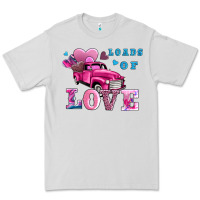 Dove Grey loads of love wıth truck Premium Tee - AdoDesignShop