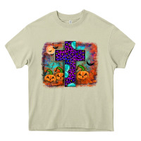 Mossy halloween cross Heavy Core Tee - JahusDesignShop