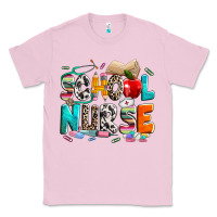 Bubblegum Pink school nurse Classic Tee - NancyCooperArtShop