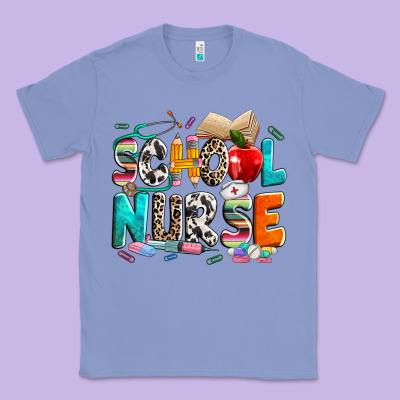 School Nurse Classic Tee Designed By Nancycooperartshop