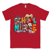 Red school nurse Classic Tee - NancyCooperArtShop