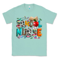 Seafoam school nurse Classic Tee - NancyCooperArtShop