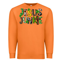 Carrot Jesus junkie St. Patrick's Premium Sweatshirt - CowGirlArtShop