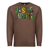 Chestnut Jesus junkie St. Patrick's Premium Sweatshirt - CowGirlArtShop
