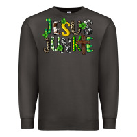 Smoke Jesus junkie St. Patrick's Premium Sweatshirt - CowGirlArtShop