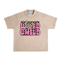 French Oak wild child pink skeleton Urban Heavy Tee - MaliasSmallBusiness