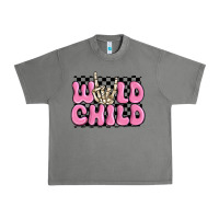 Tornado wild child pink skeleton Urban Heavy Tee - MaliasSmallBusiness