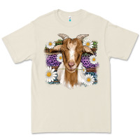 Bone easter goat daisys leopard wooden Premium Tee - Artiststas